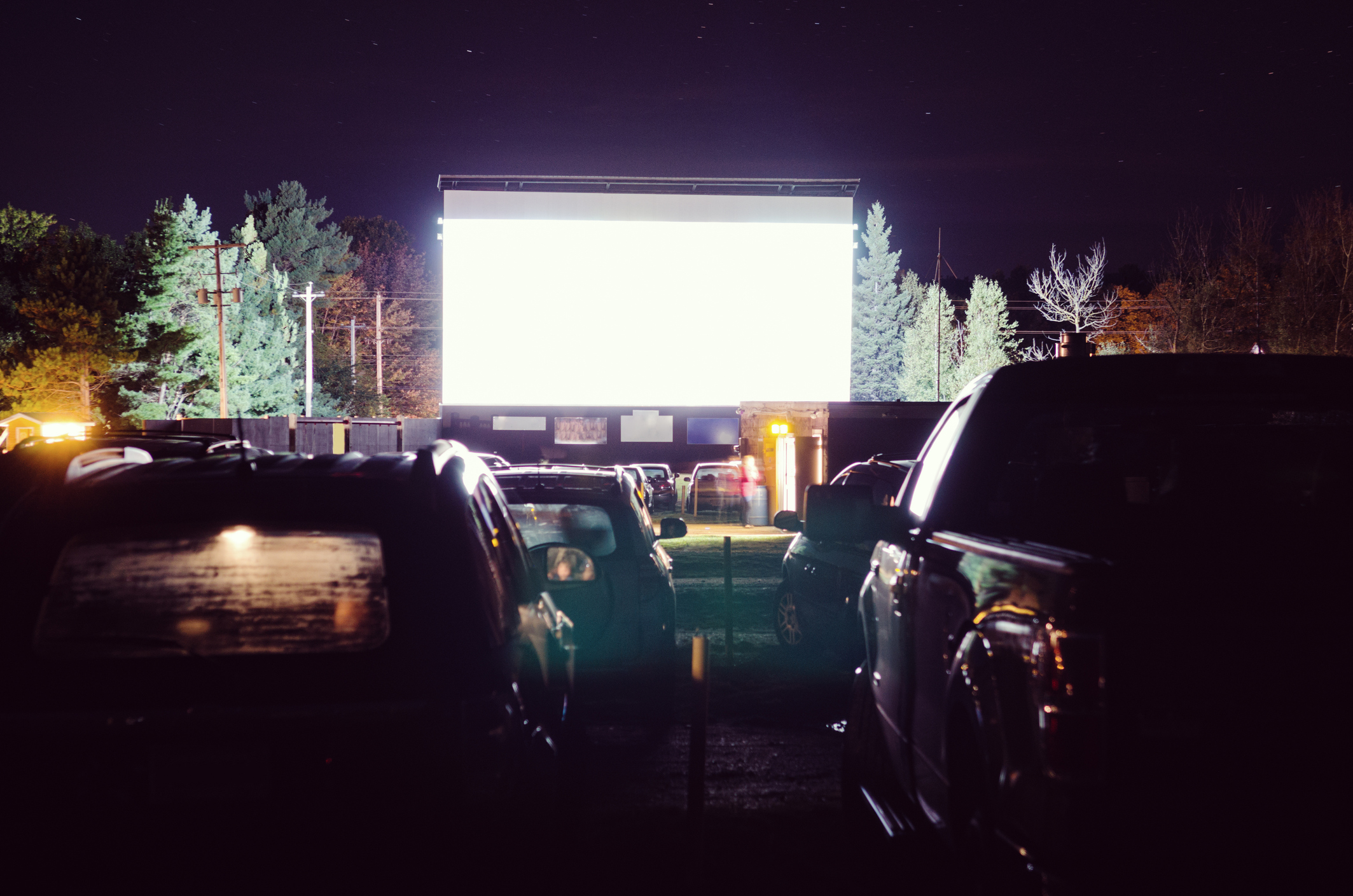 drive-in movie theatre