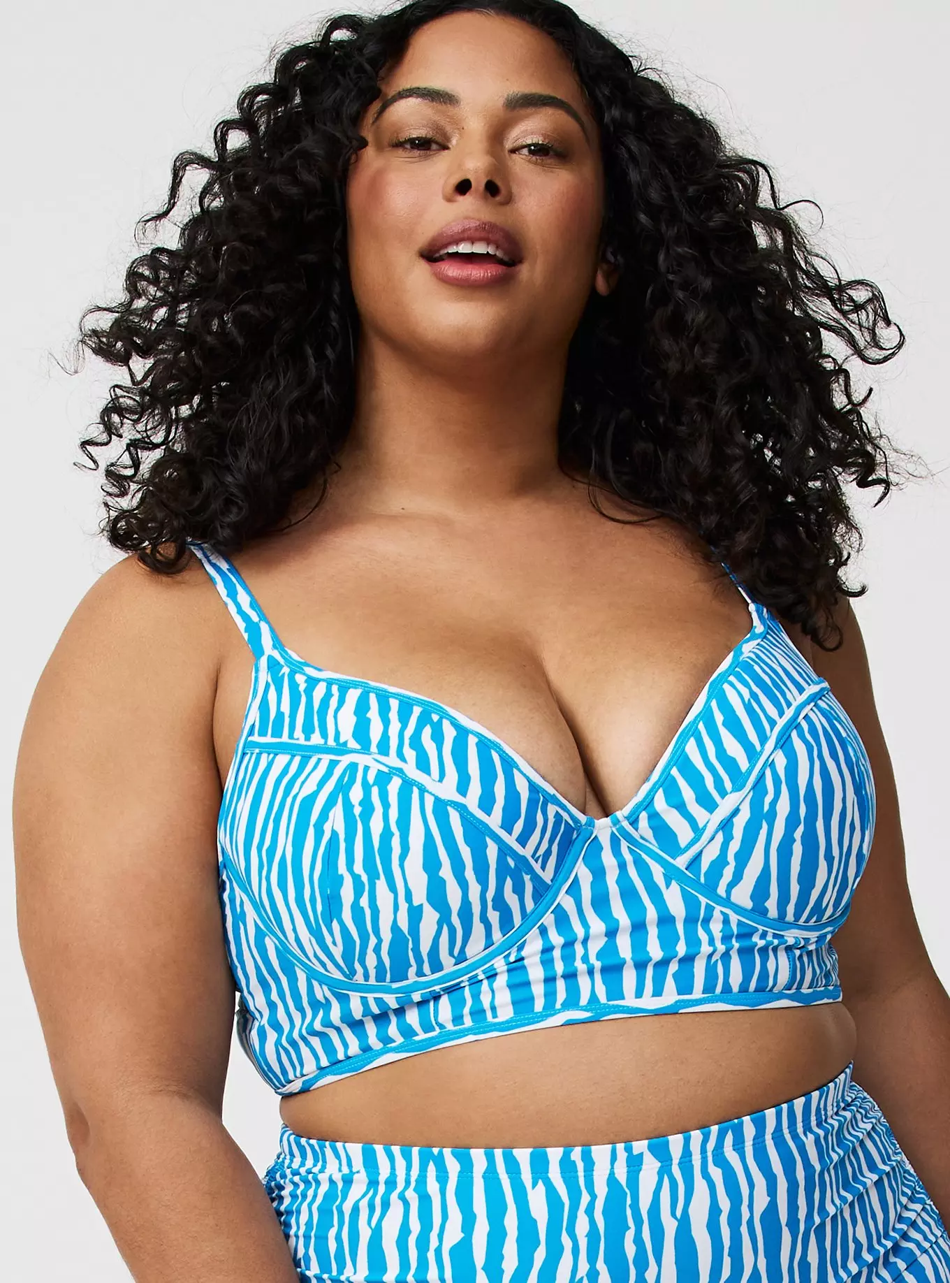 longline underwire bikini top