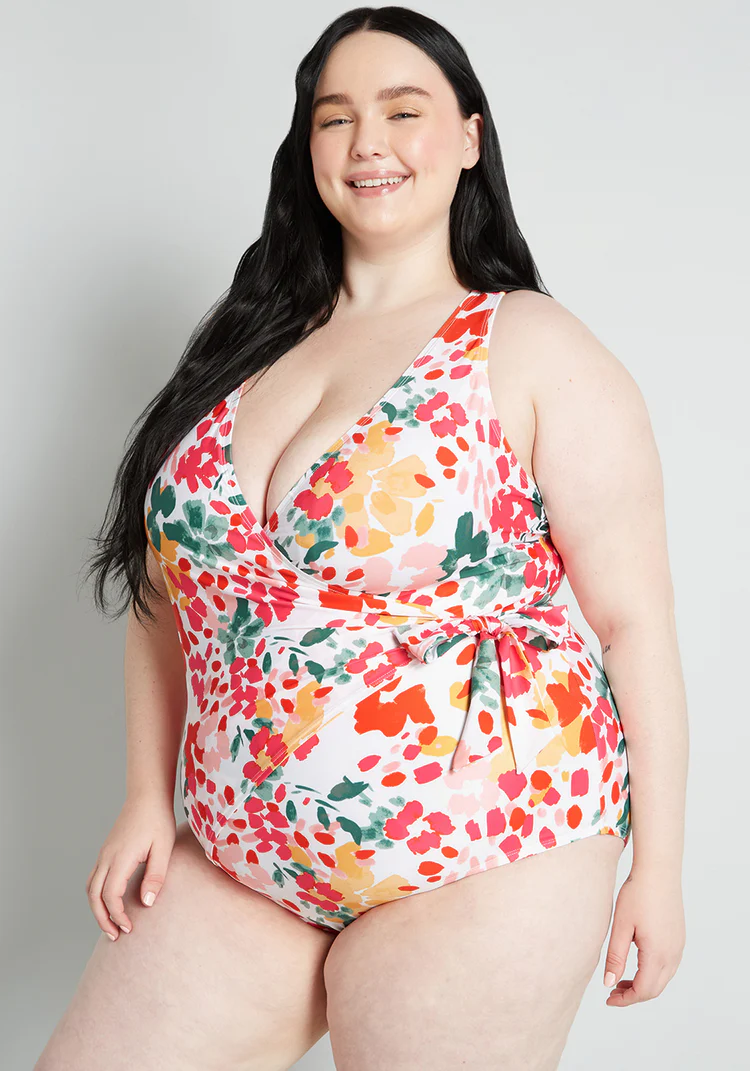 floral one piece