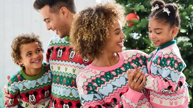 ugly christmas sweater disney