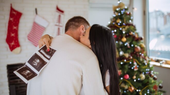 pregnant christmas