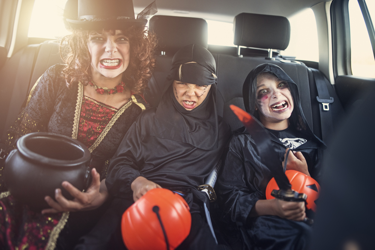 kids trick or treating