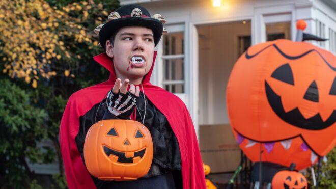 teenager halloween