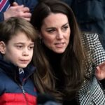 Prince George and Kate Middleton