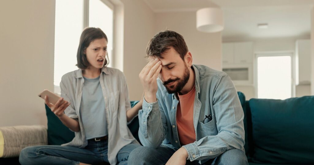 couple arguing