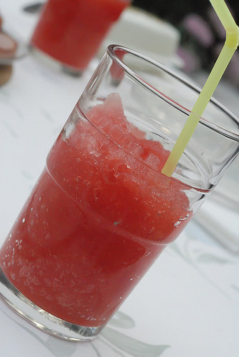 fruit slushie