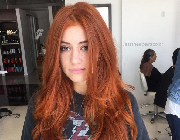 Pretty Pumpkin Spice Hair Color Trend Is Everything - 9