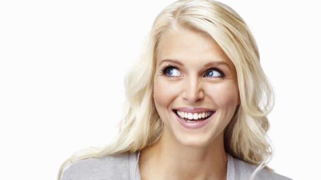 blonde woman