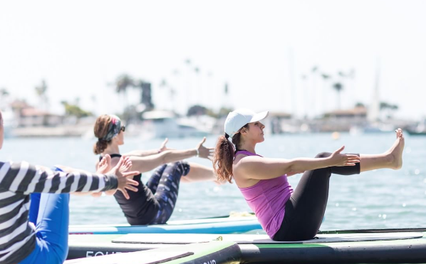 yoga paddleboard