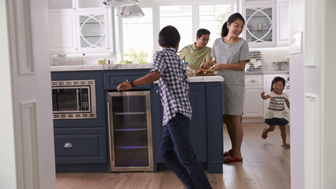 family fun in the kitchen