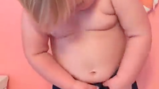 Baby skinny jeans