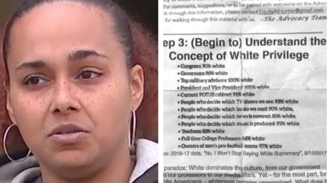 mom gets white privilege letter