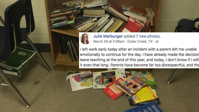 Julie Marburger quit teaching