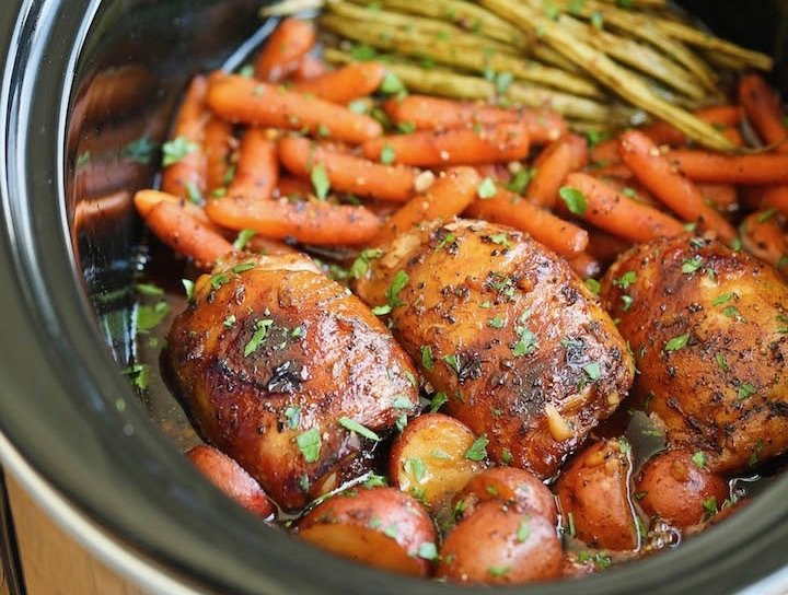 how to cook chicken in a crock pot