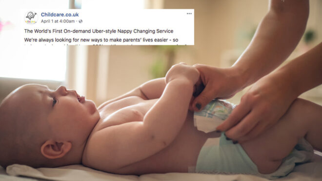 Diaper-changing service