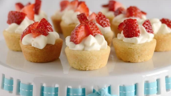 strawberry short cake mini