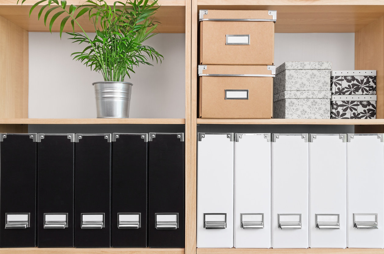 paper organization at home