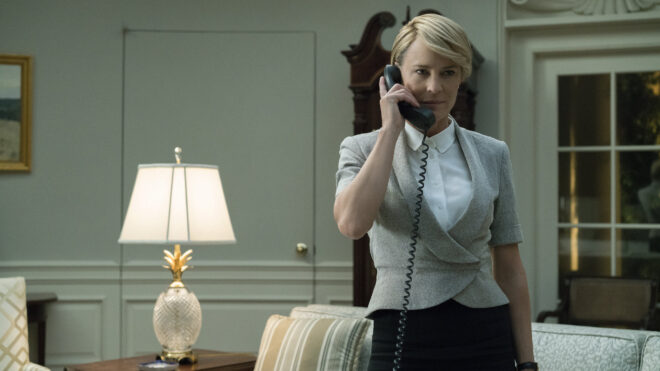 Claire on House of Cards