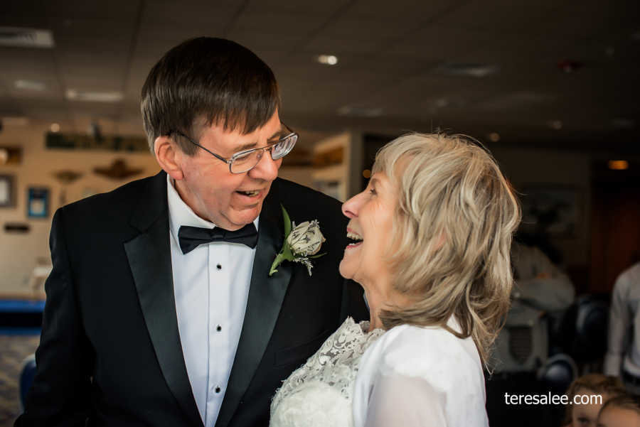 surprise wedding after 40 years married