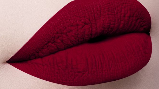 red lippie