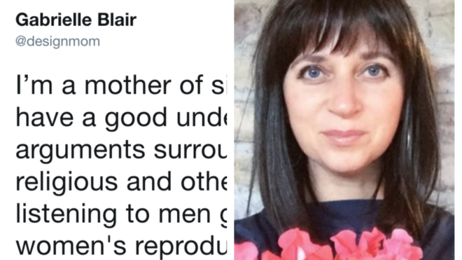 gabrielle blair abortion twitter thread