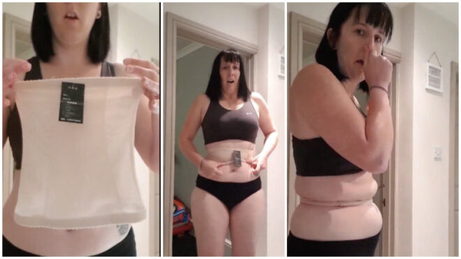 mom trapped in spanx