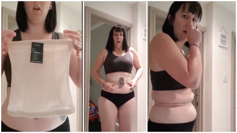 mom trapped in spanx