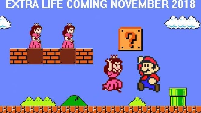 Mario Bros Baby Announcement