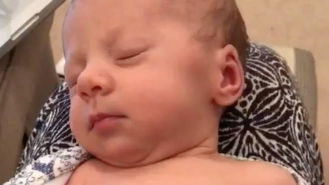 baby breathing cold symptom