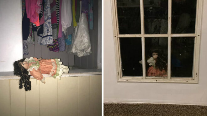 creepy doll