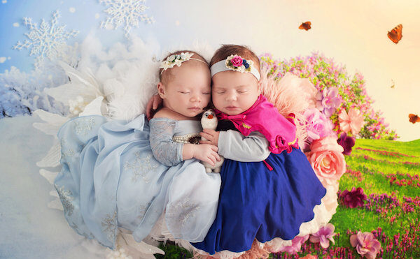 Disney Frozen Newborn photoshoot