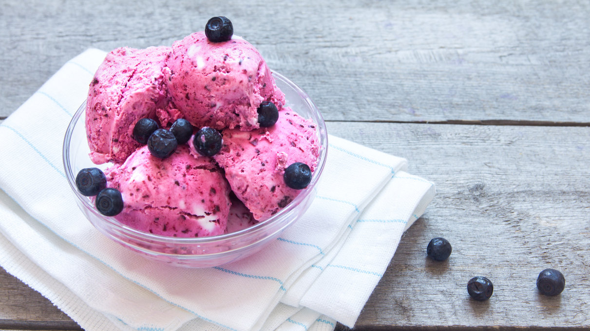 homemade ice cream