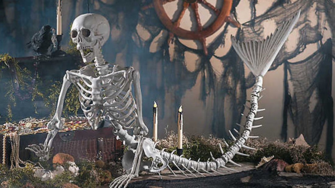 mermaid skeleton