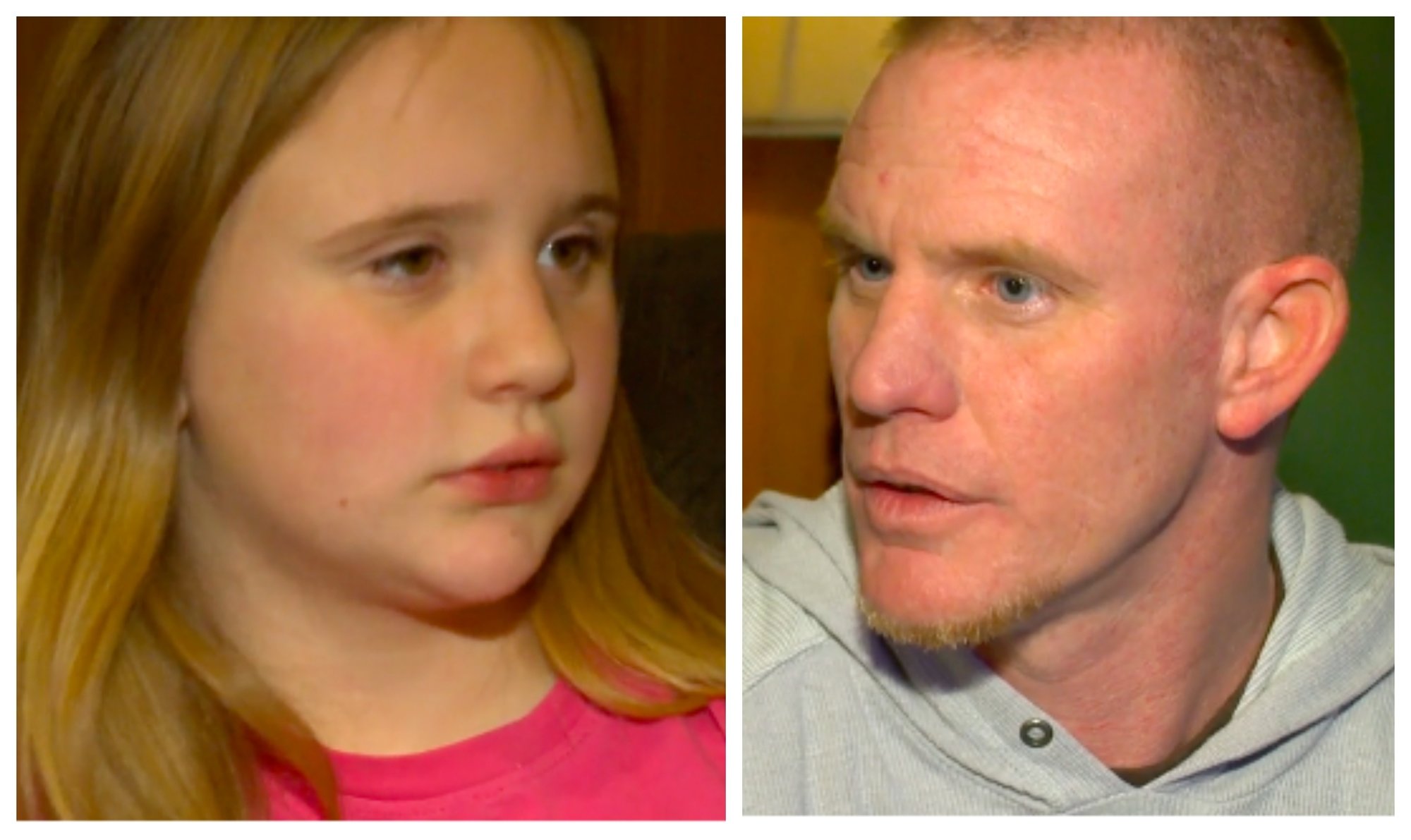dad makes daughter walk home from school