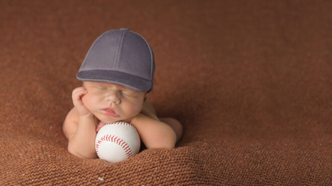 baby boy newborn baseball