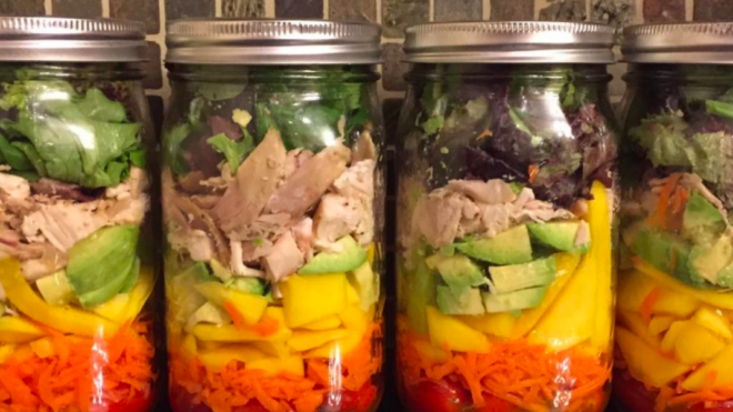 make ahead lunch salads