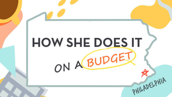 how she does it on a budget