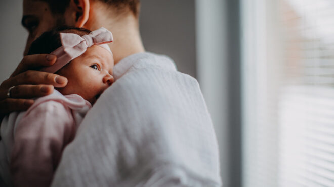 dad and daughter