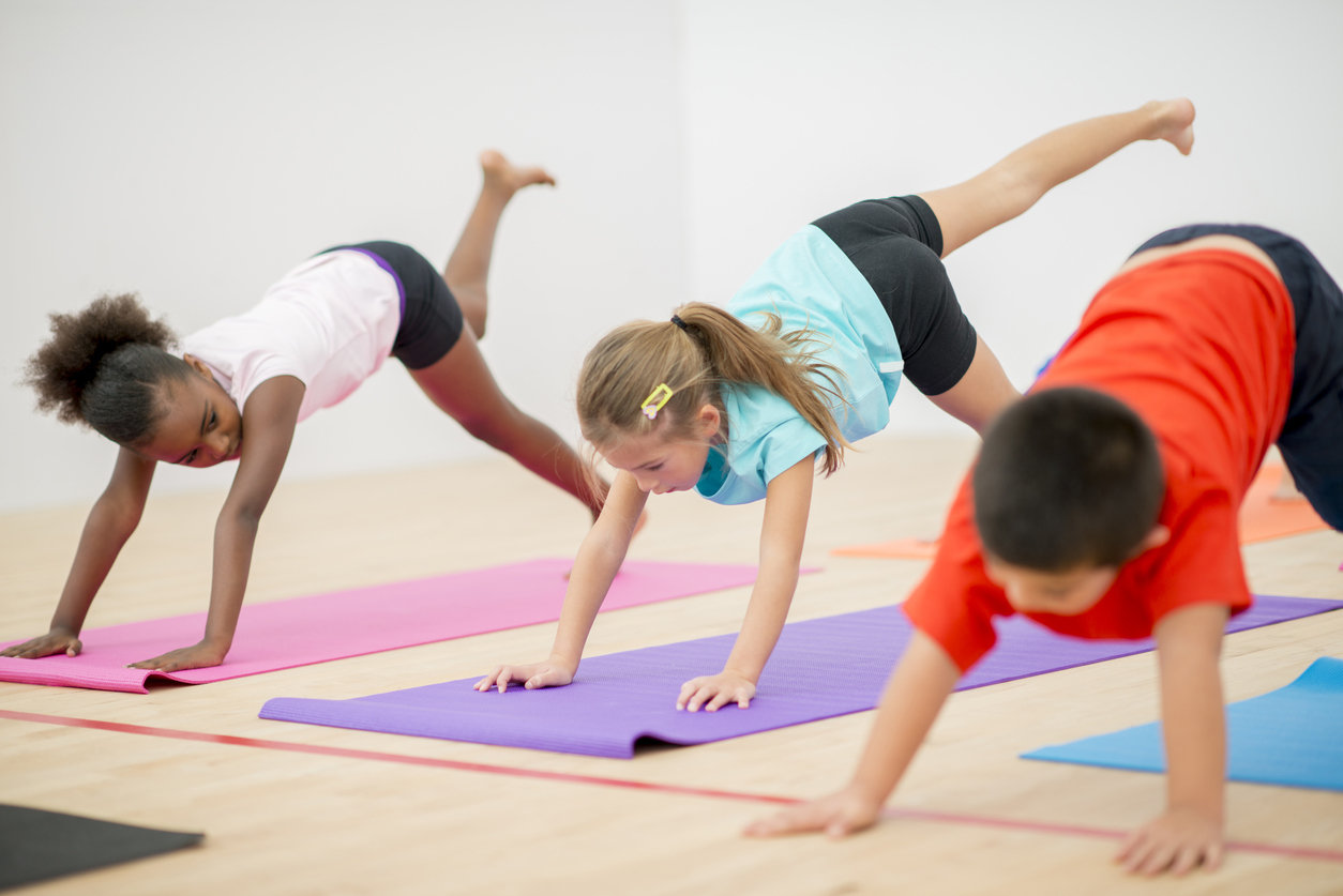 girls in gym class