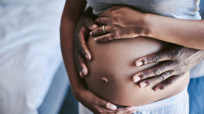 pregnant wife and husband