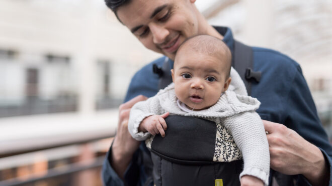 baby and dad