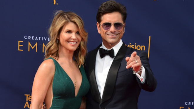 Lori Loughlin and John Stamos