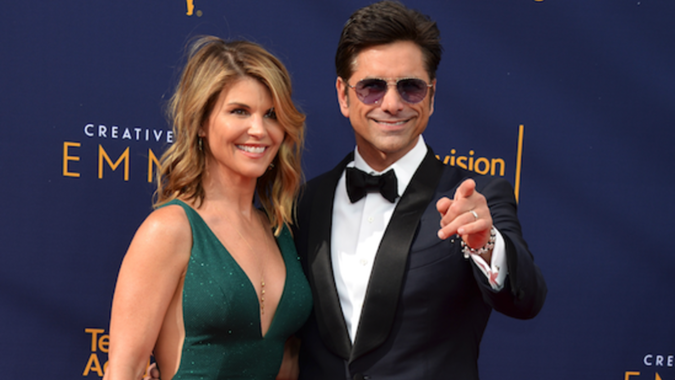Lori Loughlin and John Stamos