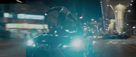 black panther gif