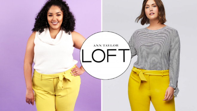 ann taylor loft plus size review