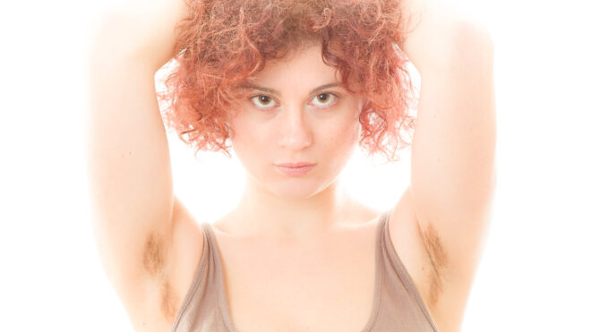 celebrity armpit hair