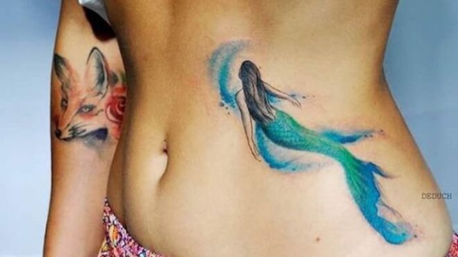 mermaid tattoos