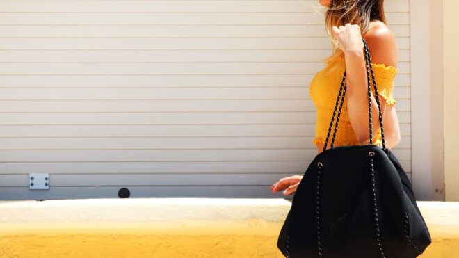 Woman Black Purse