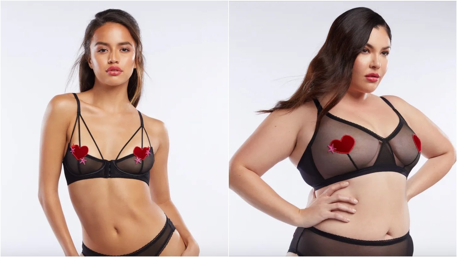 savage x fenty plus size vs straight size