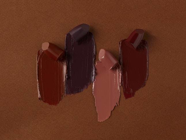 The Lip Bar nude lipstick swatches